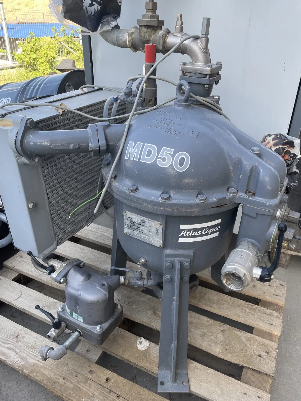 Atlas Copco MD50 bérelhető sűrítettlevegő-szárító